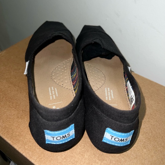 Toms Canvas Classic Black - Size US 6.5 Women - Picture 4 of 4